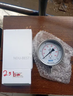 WIKA Pressure Gauge (0-25 Bar / 0-350 Psi)