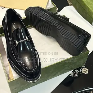Gucci Quality Luxury Men Genuine Leather Shoe