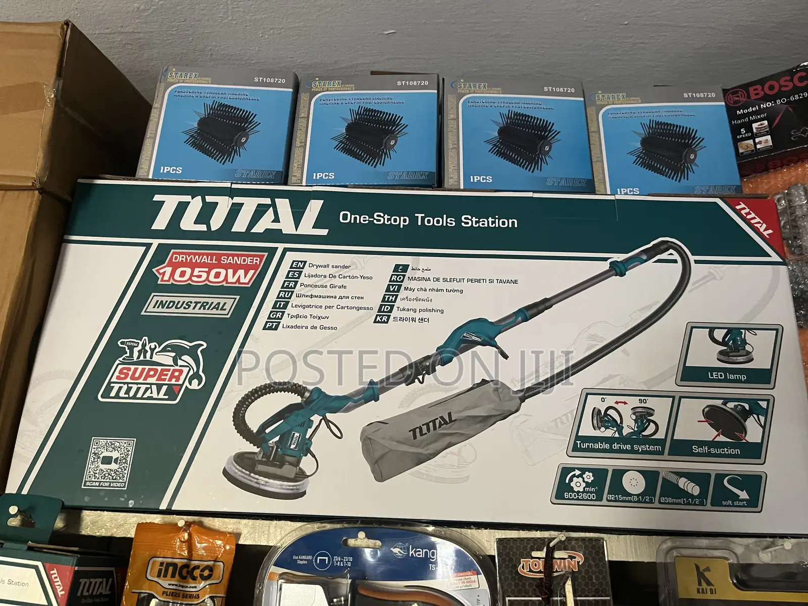 1050w Total Drywall Sander