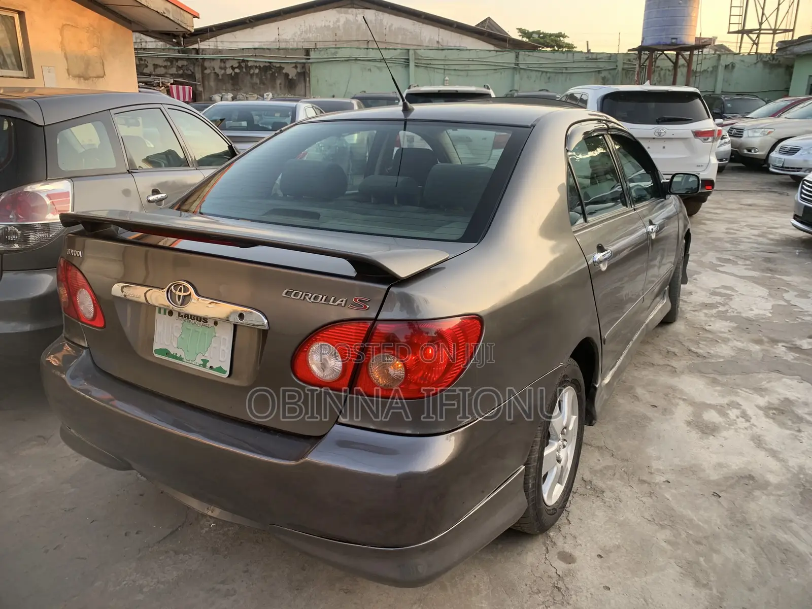 Toyota Corolla S 2006 Gray