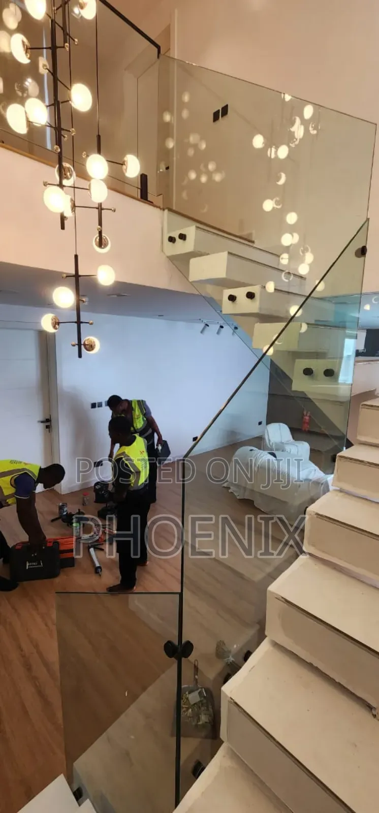 10mm Plain Glass Railings (Tempered)
