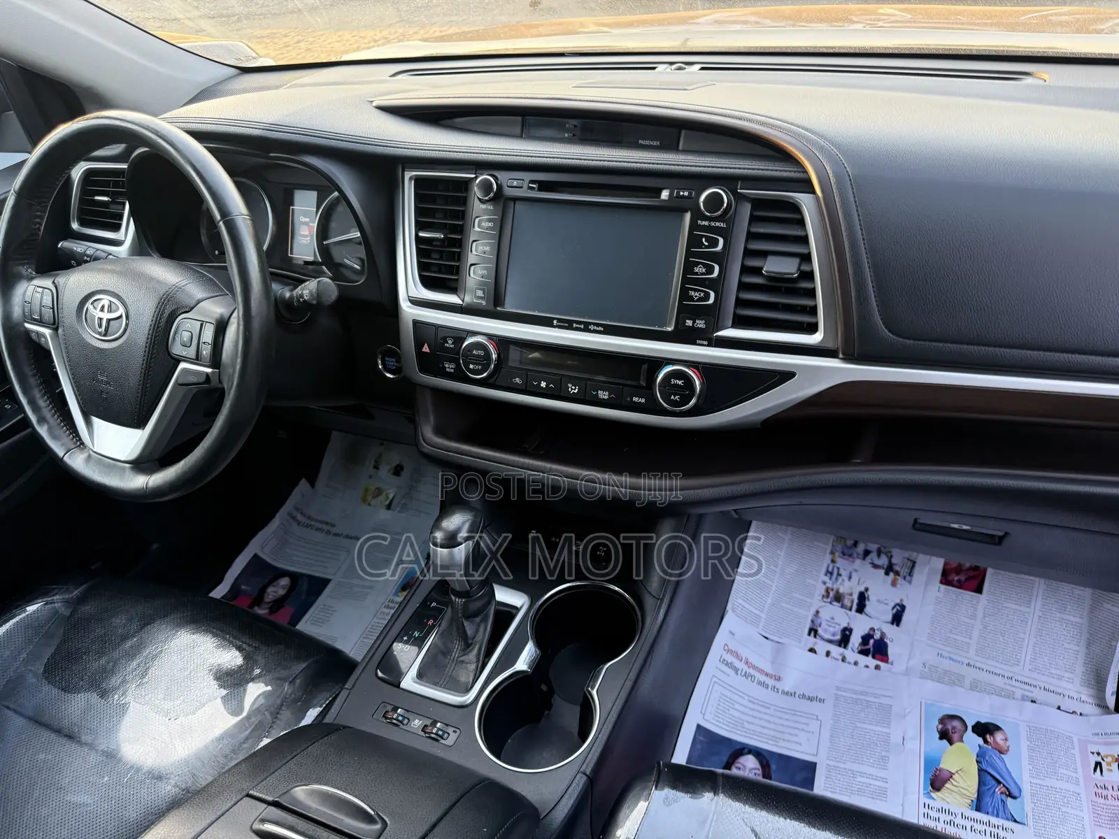 Toyota Highlander 2016 Black