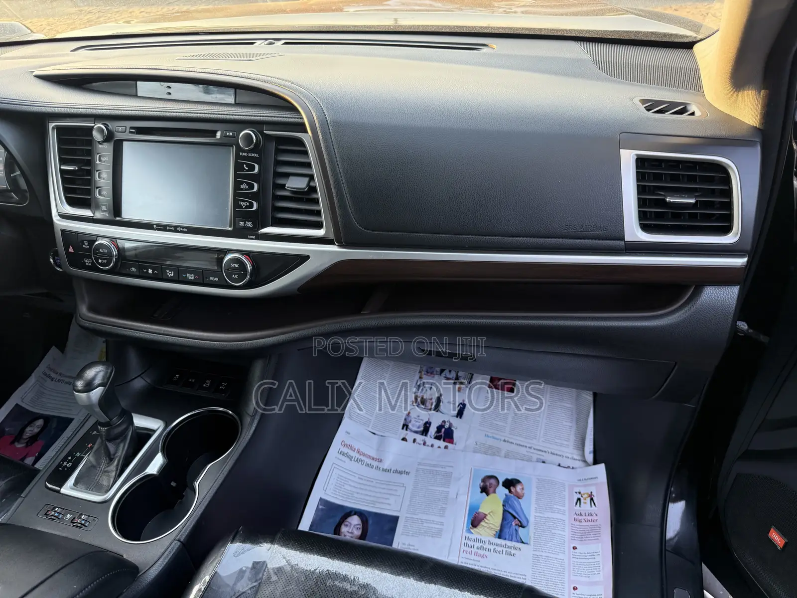 Toyota Highlander 2016 Black