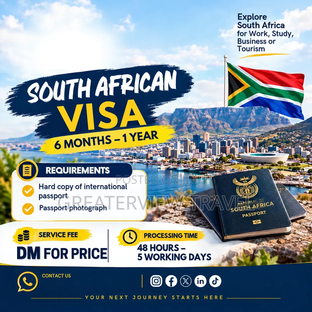 South Africa Visa