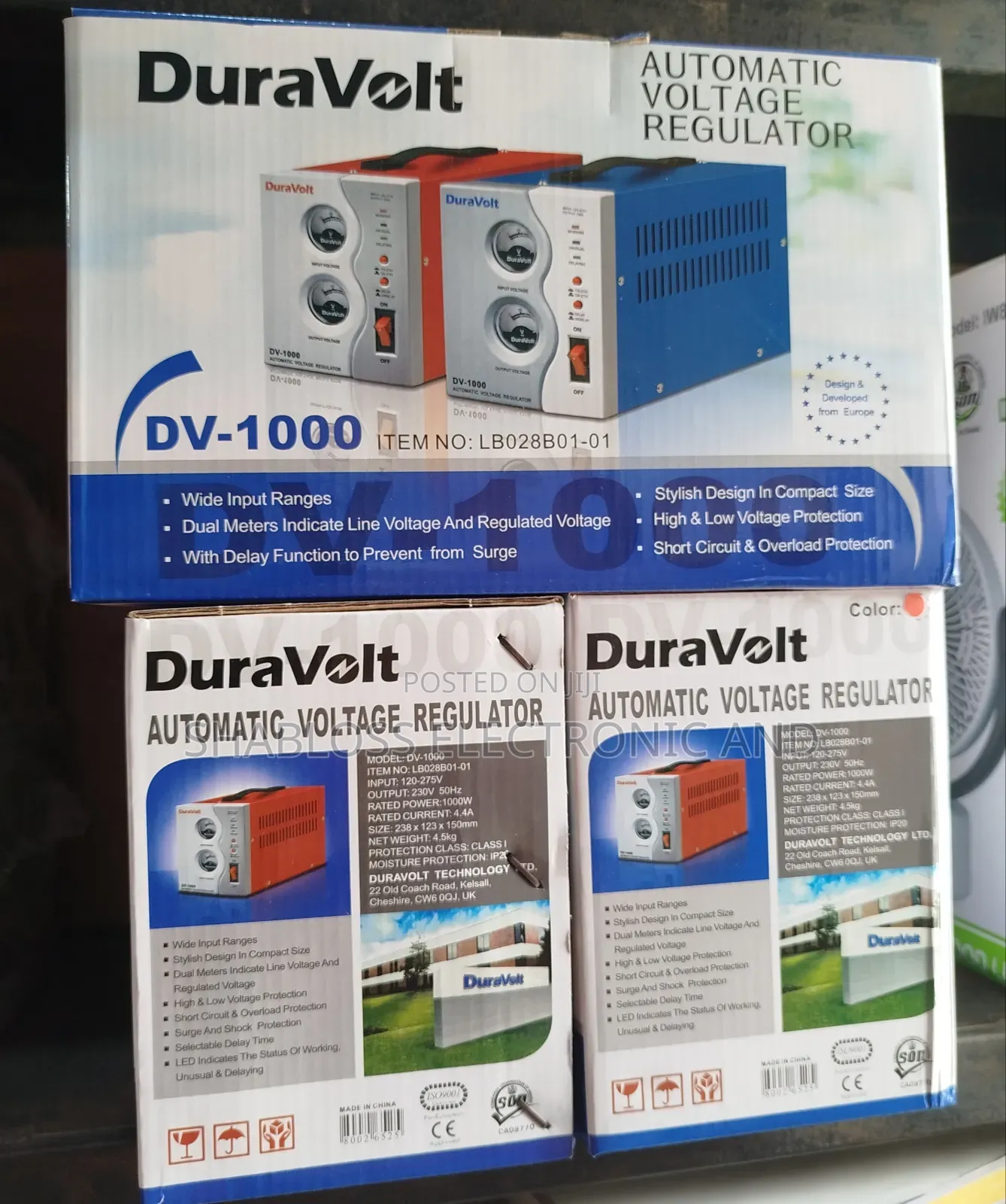 1000w Duravolt AVR Stabiliser
