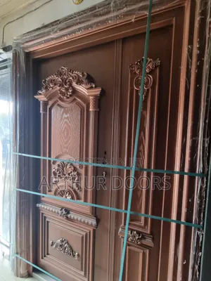 4ft by 7ft Height Copper Steel Door With 9inch Frame to Fit Your Wall