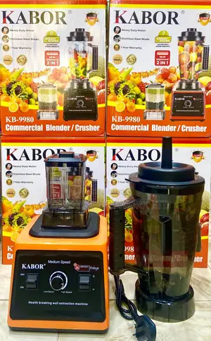 Kabor Commercial Blender/ Crusher