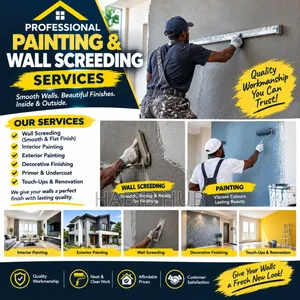 Professional Painting & Wall Screeding Interior, Exterior & Decorative