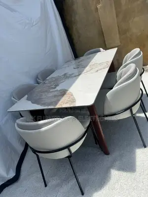 Dining Table by 6 Chairs 