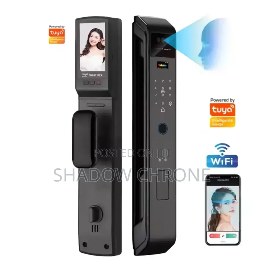 Smart Door Lock With Face ID & Visitor Camera