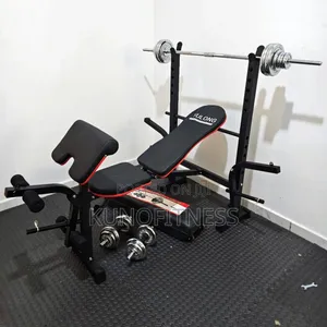 Incline/Decline Bench With 50kg Set