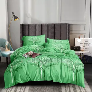 Super QUALITY 6 by 6 Duvet With Bedsheet and 4 Pillow Cases