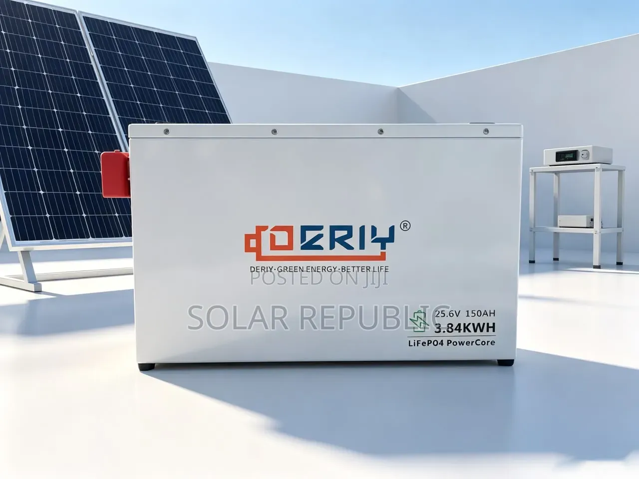 Deriy 3.8kWh 24V Lithium Battery
