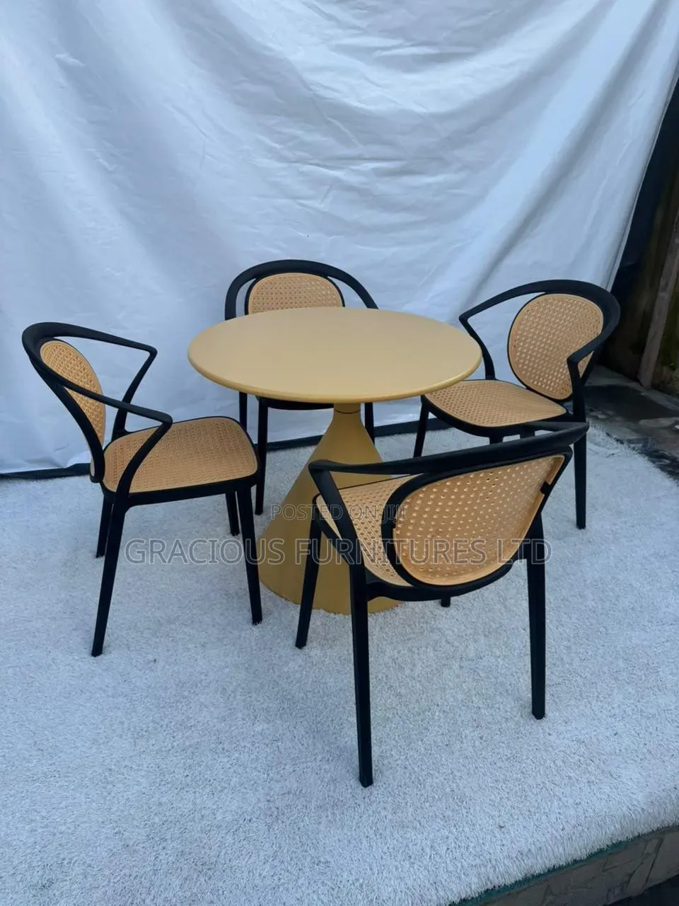 4 Seater Restaurant Dining Set