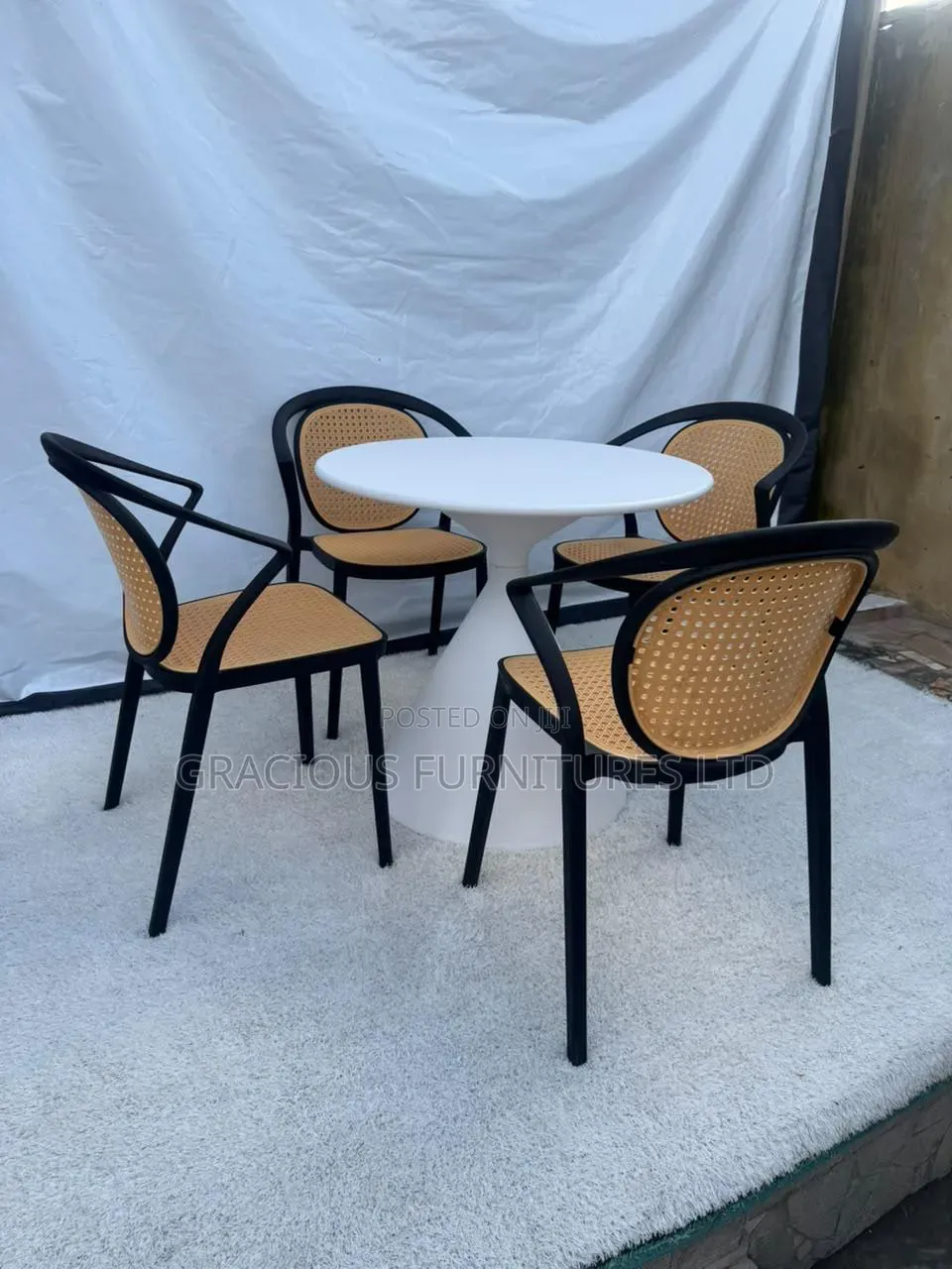 4 Seater Restaurant Dining Set