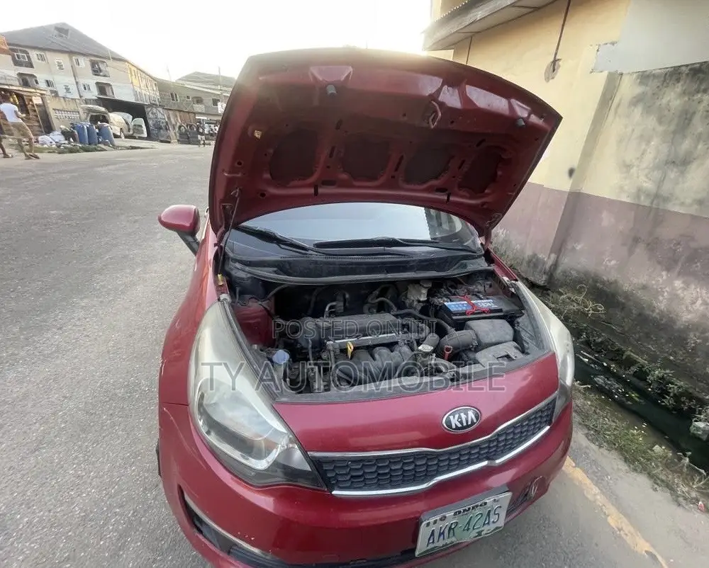Kia Rio 2015 Red