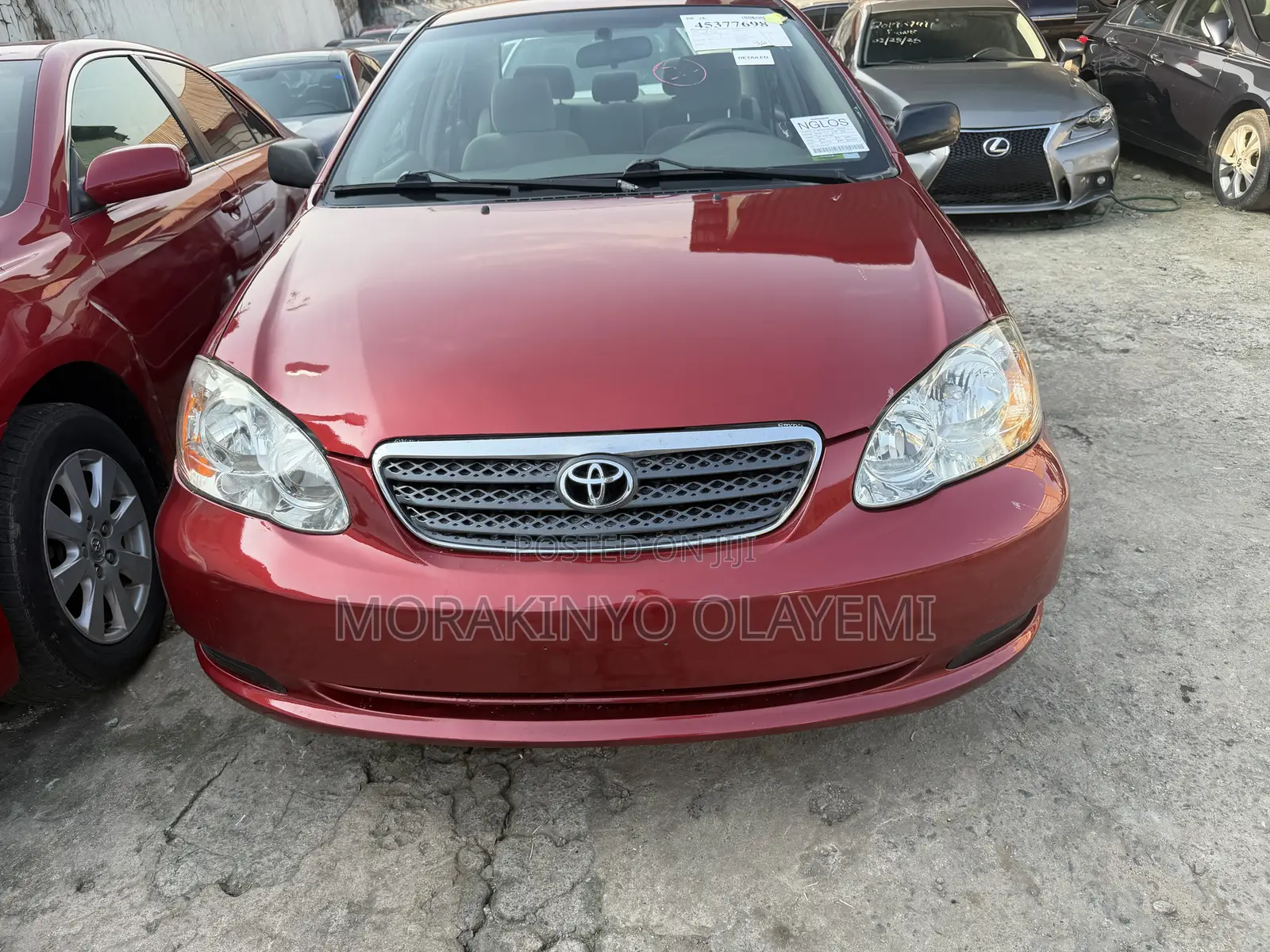 Toyota Corolla 1.8 LE 2008 Red