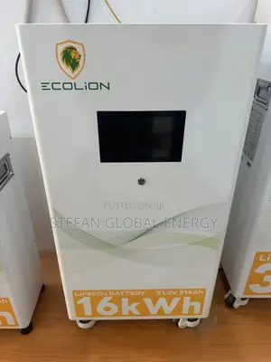 16kwh .51.2V .314AH ECOLION Littium Battery