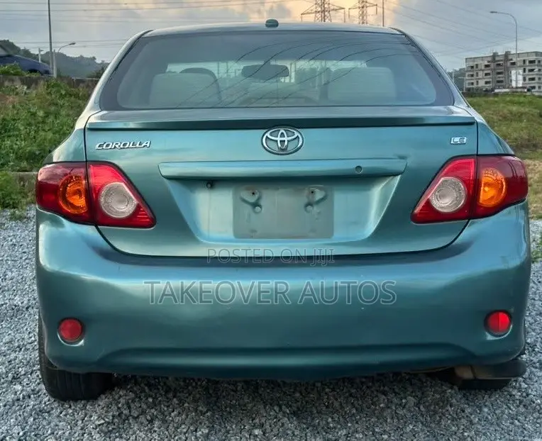 Toyota Corolla 2009 Green