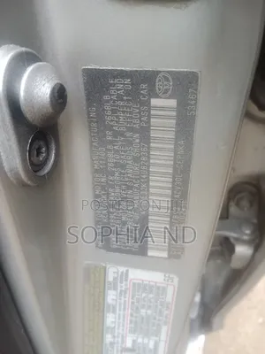 Toyota Camry 2005 Silver