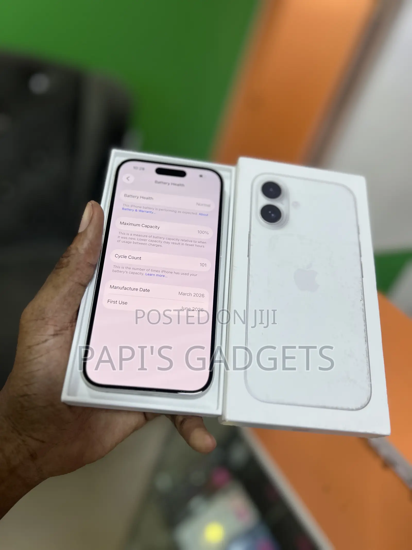 Apple iPhone 16 128 GB White