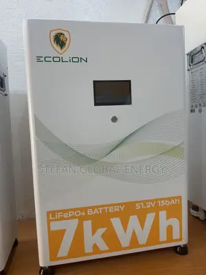 7.68kwh .51.2v .136Ah Ecolion Littium Battery