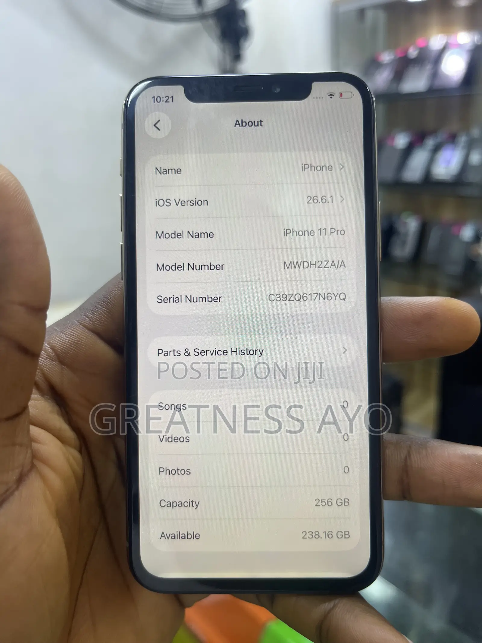 Apple iPhone 11 Pro 256 GB Gold