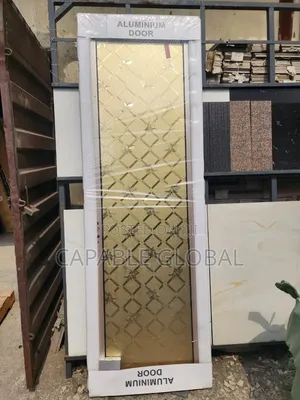 Decorative Gold Aluminium Door for Sale