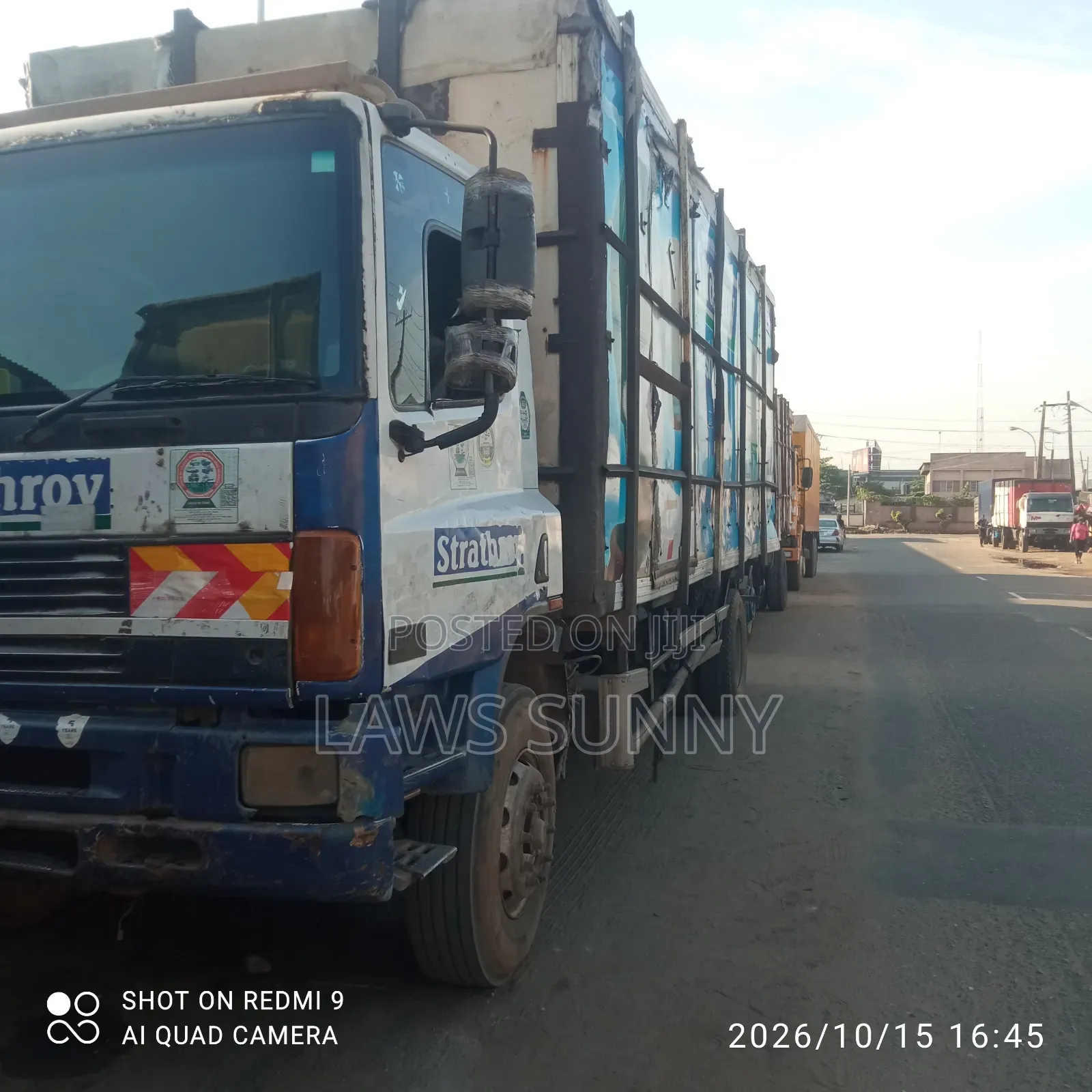 Super Sharp Truck Daf 65 Cool Engin and Gear