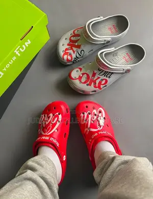 Latest New Original Coca-Cola /Batman/Spiderweb Crocs & Clogs Slippers