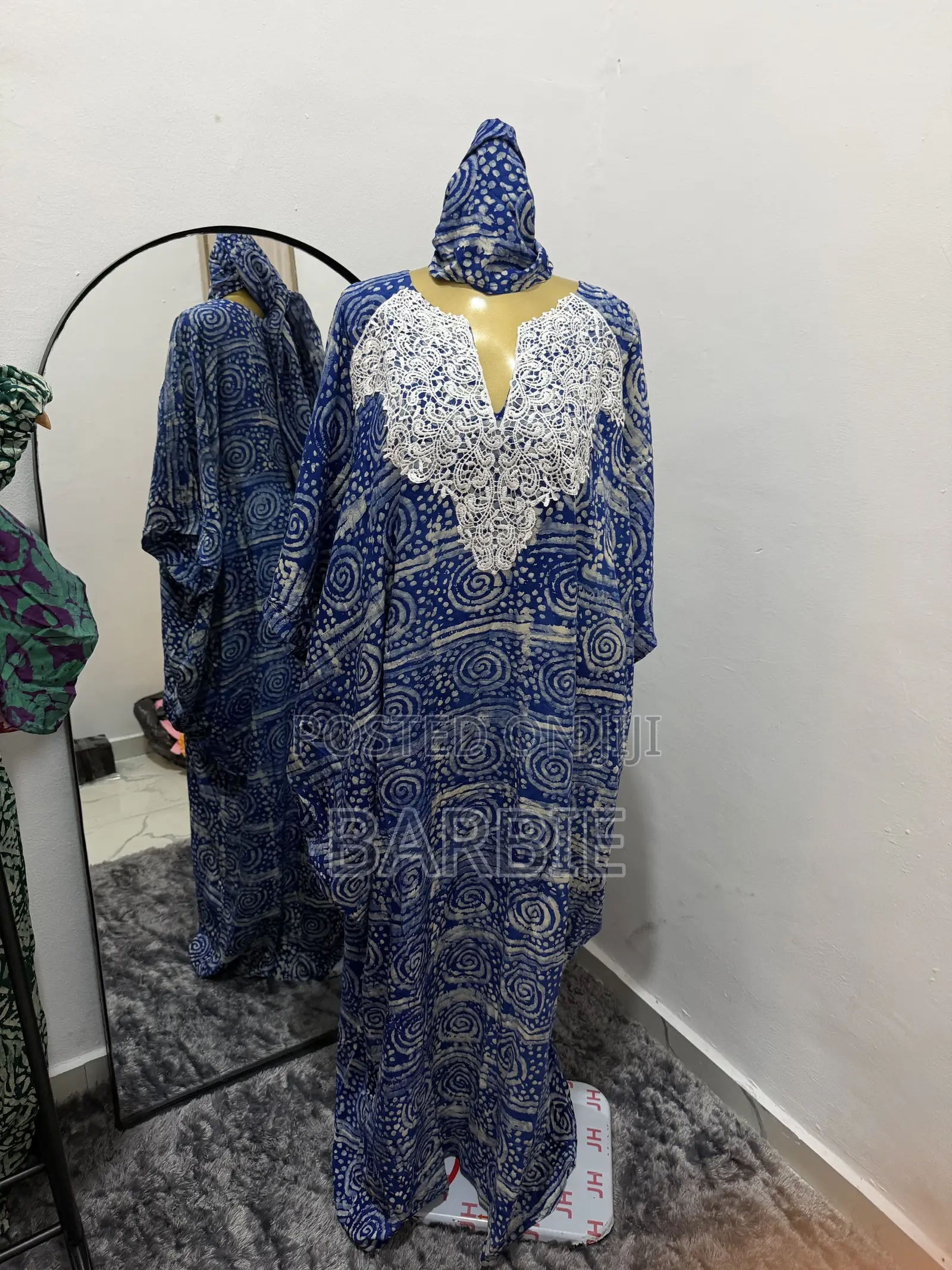 Adire Bubu Gown