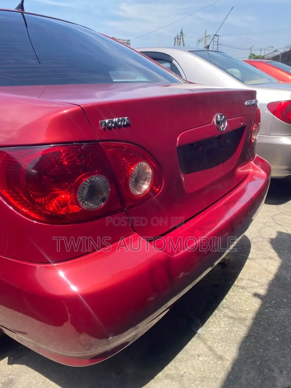 Toyota Corolla 2008 Red
