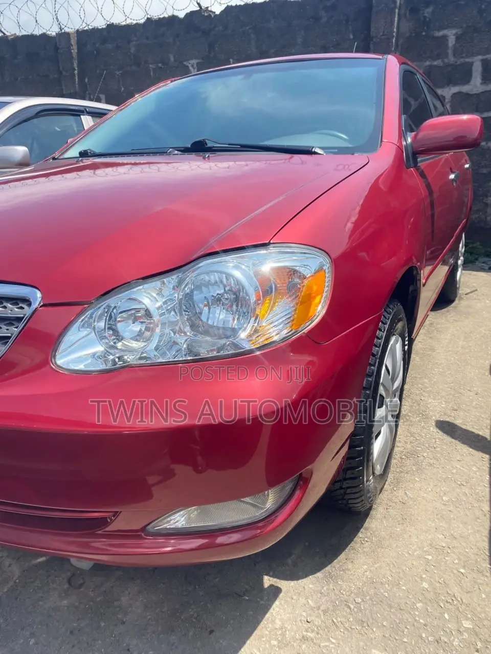 Toyota Corolla 2008 Red