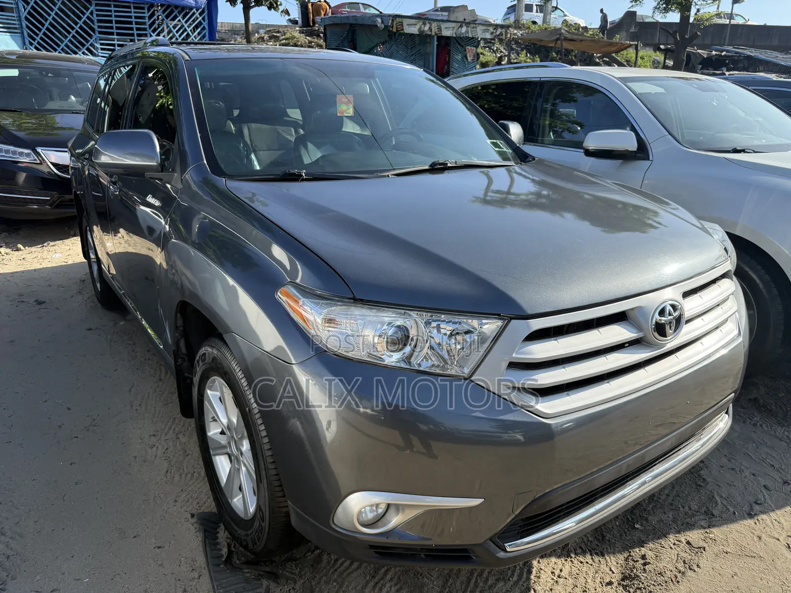 Toyota Highlander 2012 Gray