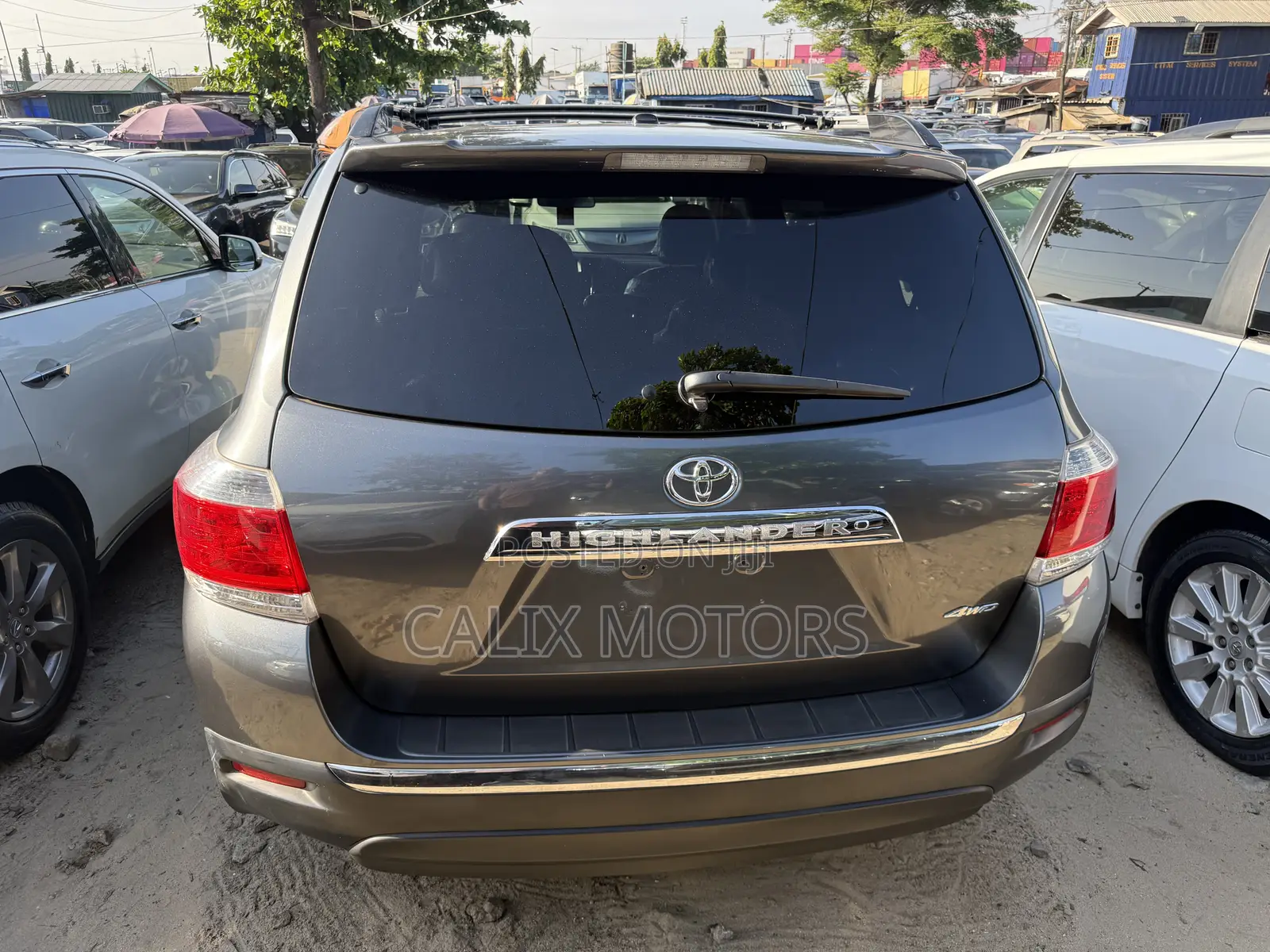Toyota Highlander 2012 Gray