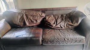 3 Seater Leather Sofa (Negotiable)