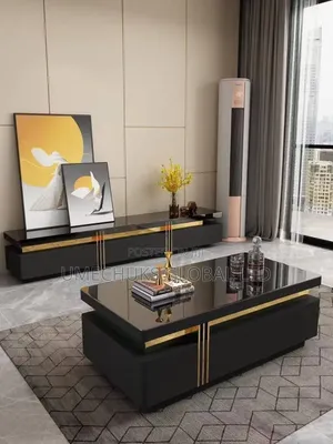 Luxury TV Stand With Matching Centre Table