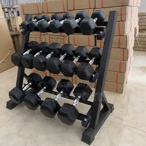 Brand New Three Set of Dumbbells Stand