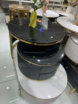 2 in 1 Marble Center Table