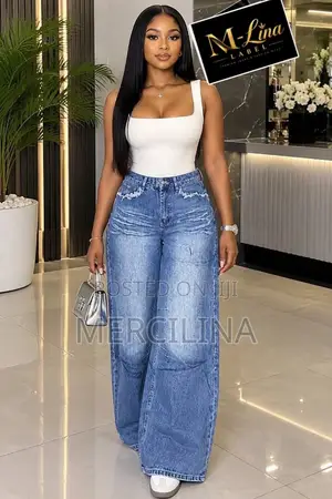 Trendy Women’s Baggy Jeans – Available in All Sizes