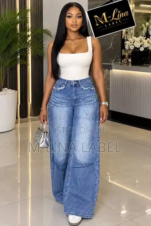 Trendy Women’s Baggy Jeans – Available in All Sizes