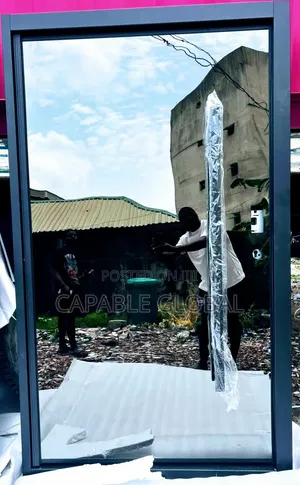 Stylish Mirror-Finish Security Door
