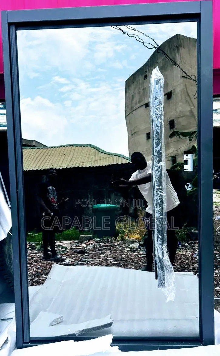 Stylish Mirror-Finish Security Door
