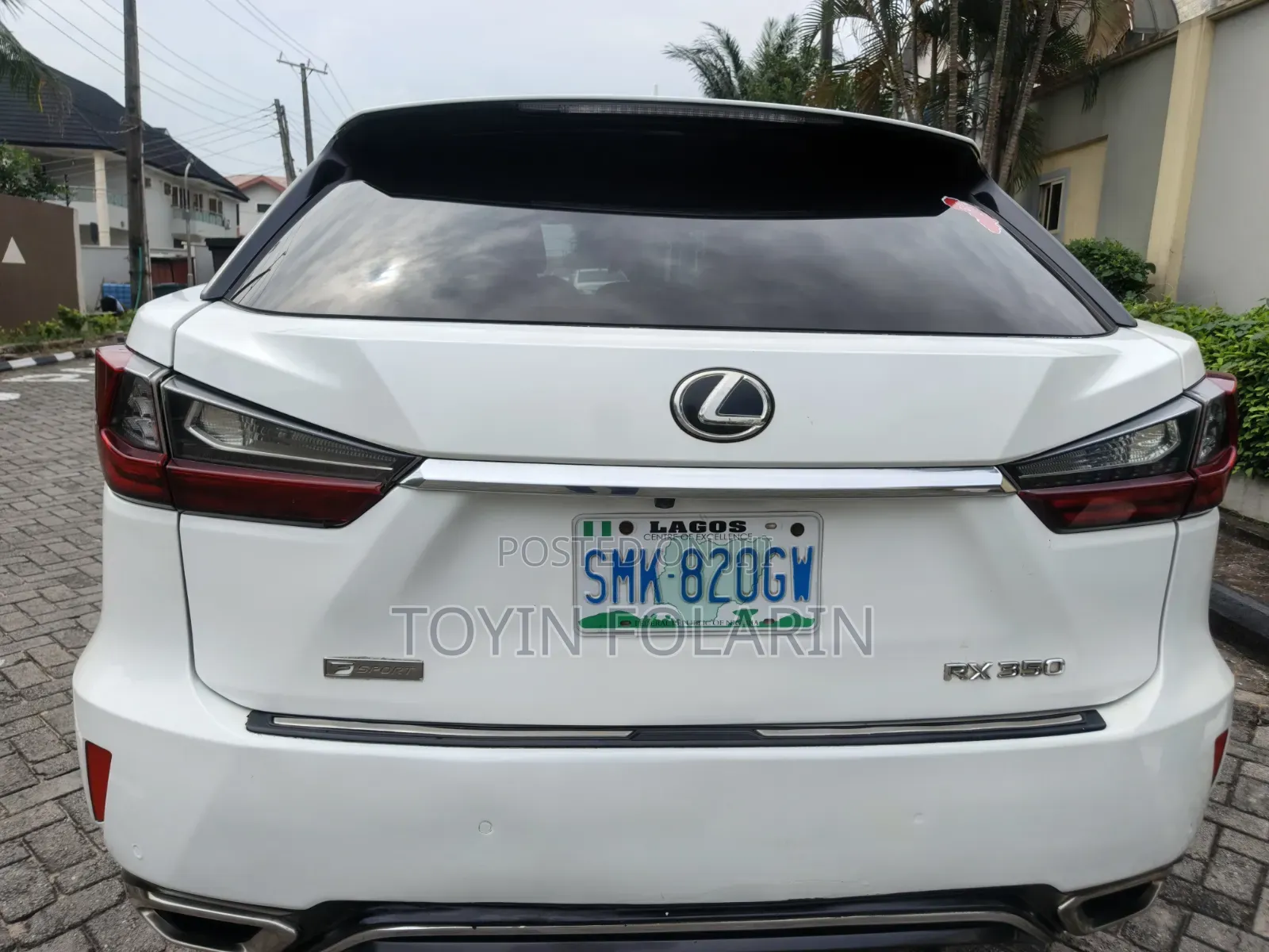 Lexus RX 2019 White