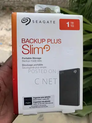 Seagate Backup Plus Slim 1TB External Hard Drive Nigeria