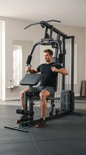 Single Standard Station Gym Workout Machine With Weight
