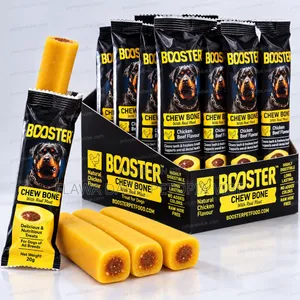 BOOSTER Chew Bone Chicken & Beef Flavour With Real Meat 20g
