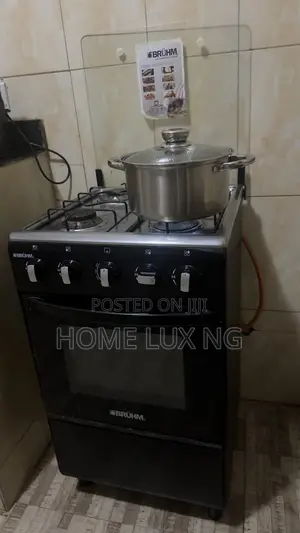 BRÜHM 4-Burner Gas Cooker With Oven & Grill