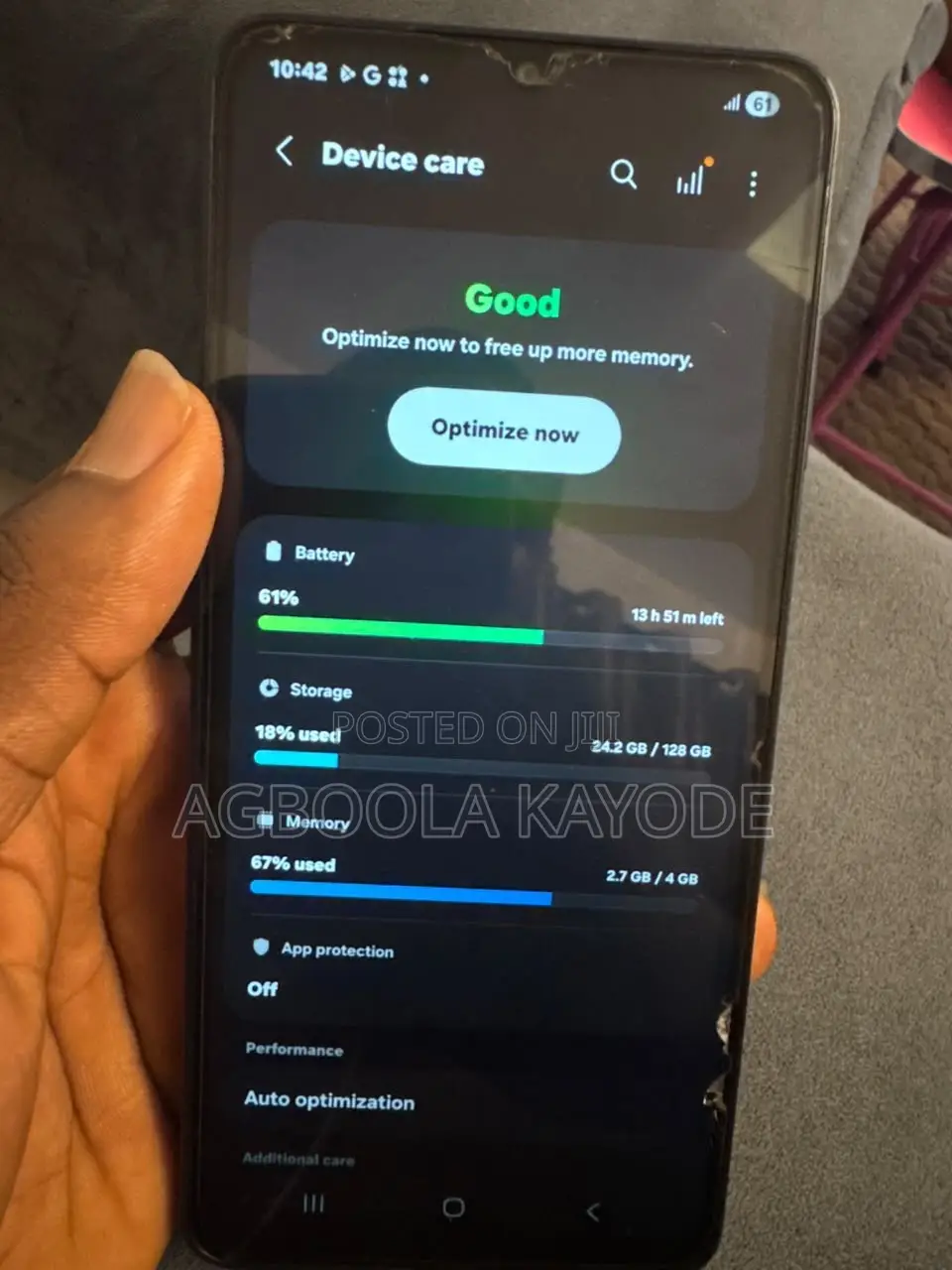 Samsung Galaxy A06 128 GB Black