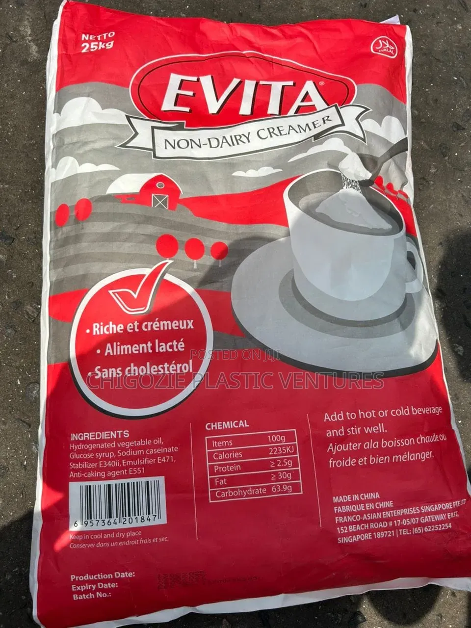 EVITA Non Diary Creamer